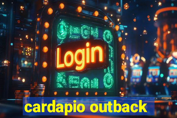 cardapio outback